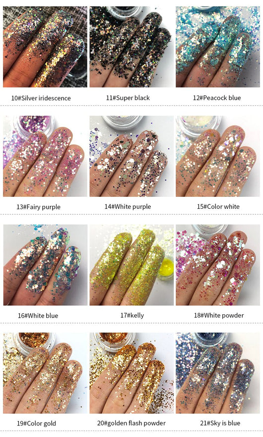 Crema Gel con Lentejuelas Brillantes - Image 46