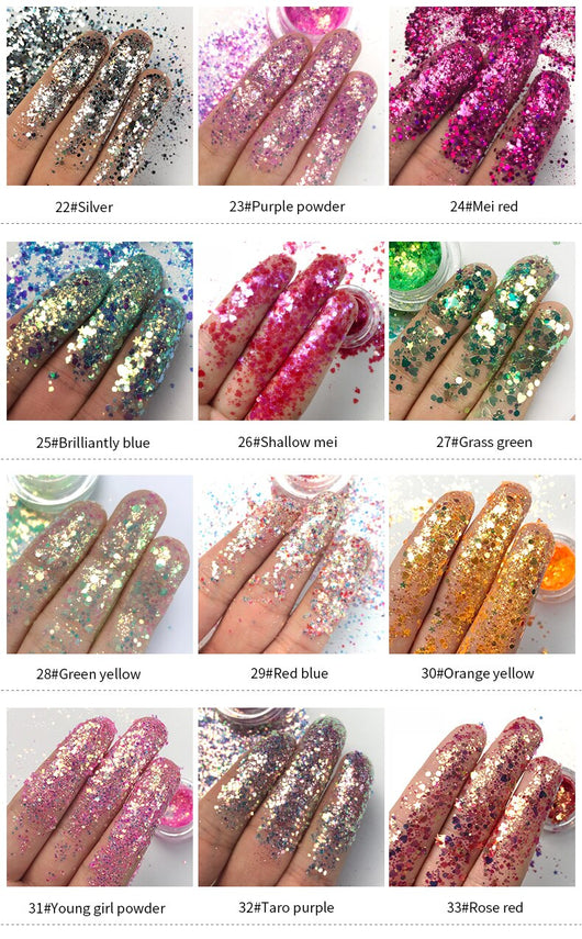 Crema Gel con Lentejuelas Brillantes - Image 47