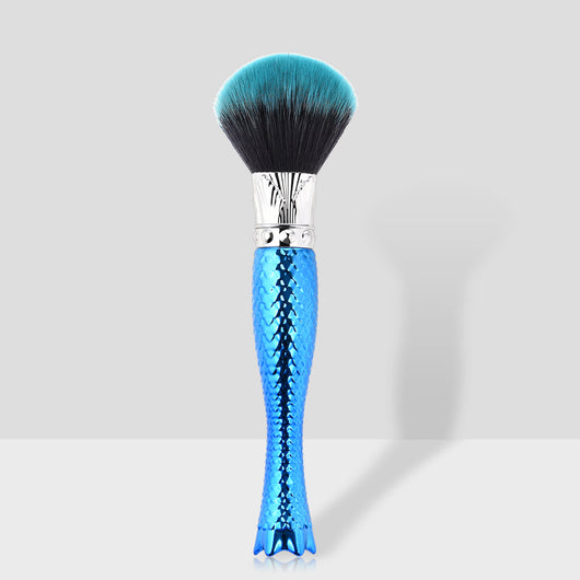 Brocha de Maquillaje Profesional Azul - Image 6