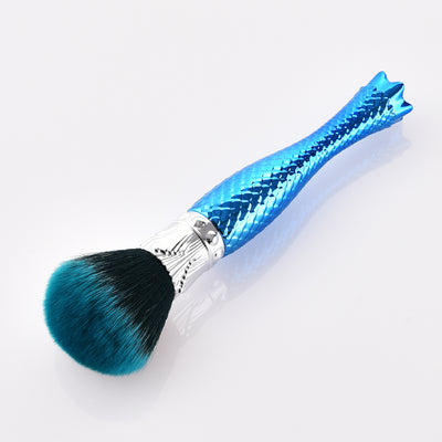 Brocha de Maquillaje Profesional Azul - Image 8