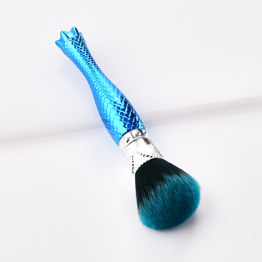 Brocha de Maquillaje Profesional Azul - Image 9