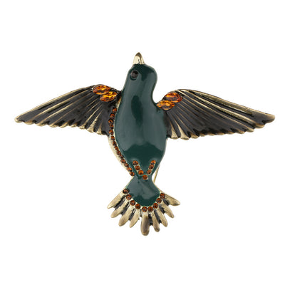Broche de Pájaro Retro - Accesorio Vintage Extravagante - Image 6