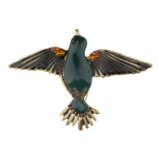 Broche de Pájaro Retro - Accesorio Vintage Extravagante - Image 6