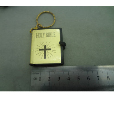 Mini Biblia Inglesa Llavero de Papel Real - Joyería Cristiana Portátil - Image 21