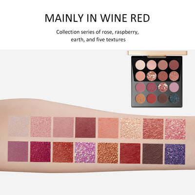 Paleta de Sombras ZEESEA 16 Colores - Maquillaje Profesional - Image 7