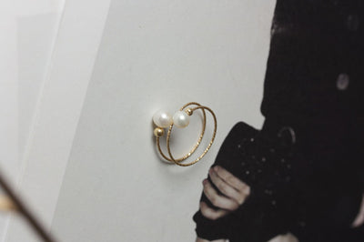 Anillo de Perla de Agua Dulce en Oro 14K Hada Delicada - Image 14