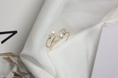 Anillo de Perla de Agua Dulce en Oro 14K Hada Delicada - Image 20