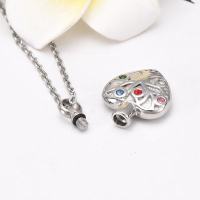 Dije Colgante de Diamante en Forma de Corazón - Image 9