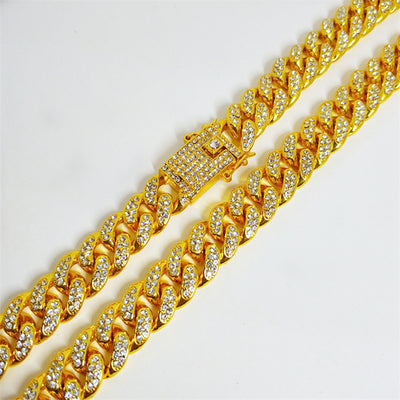 Pulsera Cadena Cubana de Acero Titanio para Hombre - Image 17