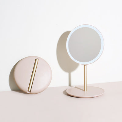 Espejo de Maquillaje LED Plegable con Iluminación Inteligente - Image 12