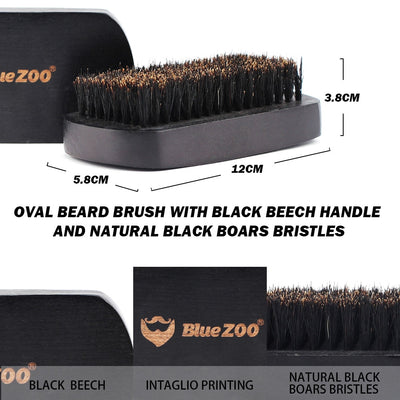 Set Completo de Cuidado de Barba Bluezoo - 7 Piezas Profesionales - Image 16