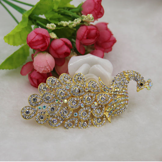Broche Pavo Real Elegante para Chal y Accesorios - Image 11