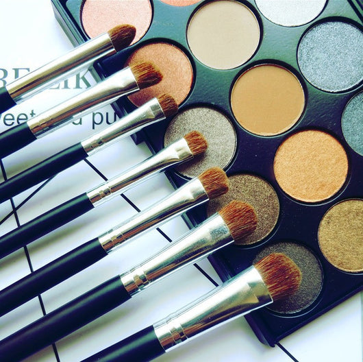 Set de 7 Brochas para Sombras de Ojos - Maquillaje Profesional - Image 8