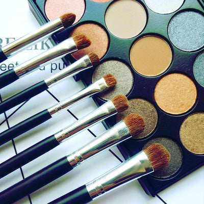 Set de 7 Brochas para Sombras de Ojos - Maquillaje Profesional - Image 13