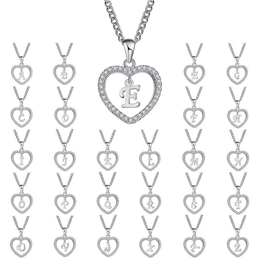 Collar de Corazón Personalizado con Circonia - Image 2
