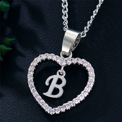 Collar de Corazón Personalizado con Circonia - Image 4
