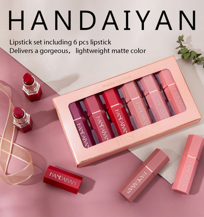 Set de Labiales Mate Premium Anti-transferencia con Estuche de Regalo - Image 6