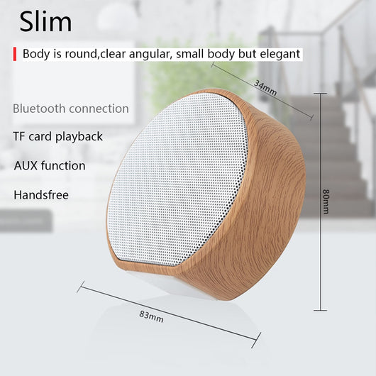 Parlante Bluetooth Portátil de Madera con Sonido Premium - Image 10