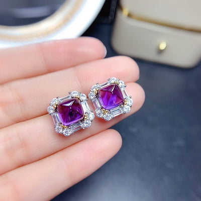 Traje Amethyst Mujer Cristal Purificador Destello Plata Lujo Minimalista - Image 9