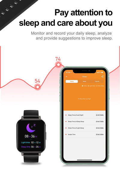 Reloj Inteligente Deportivo Resistente al Agua - Diseño Slim y Elegante - Image 20