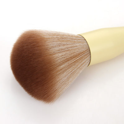 Set de 11 Brochas de Maquillaje Amarillo Profesional - Image 12