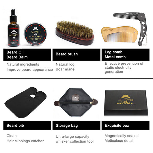 Set Completo de Afeitado y Cuidado de Barba para Hombre - Image 17