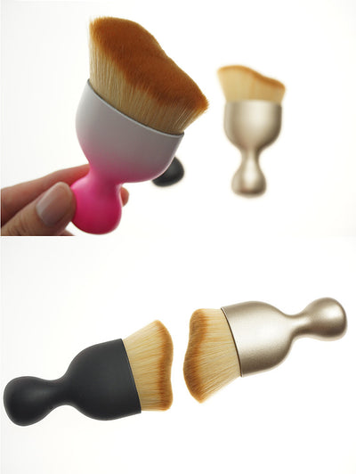 Set de Brochas de Maquillaje Curvas Premium - Sombra, Base y Corrector - Image 6