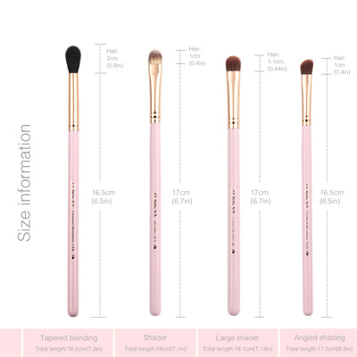 Set de Brochas de Maquillaje con Fibra Sintética de Colores - Image 6