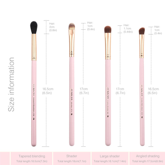 Set de Brochas de Maquillaje con Fibra Sintética de Colores - Image 6