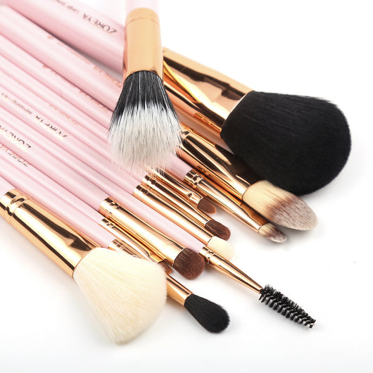 Set de Brochas de Maquillaje con Fibra Sintética de Colores - Image 9
