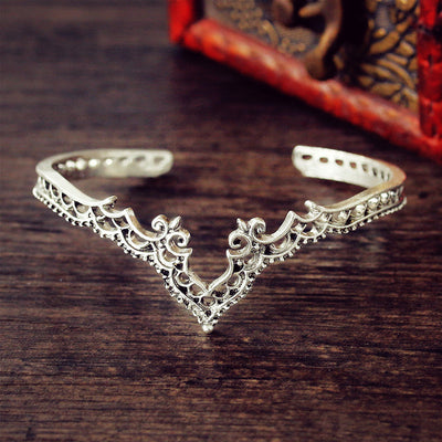 Pulsera de Encaje Calado con Patrón Vintage - Image 7