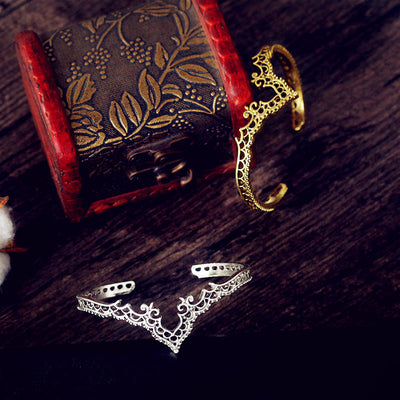 Pulsera de Encaje Calado con Patrón Vintage - Image 13