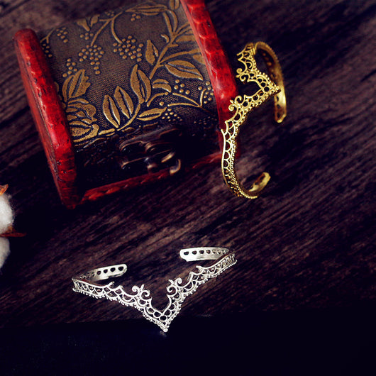 Pulsera de Encaje Calado con Patrón Vintage - Image 13