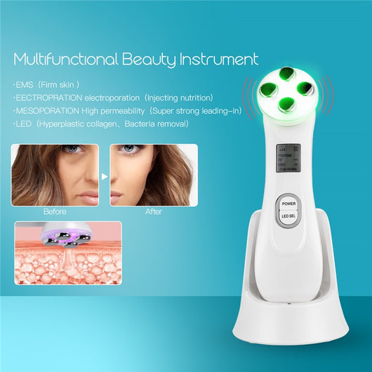 Dispositivo de Rejuvenecimiento Facial con Luz LED y Radiofrecuencia - Image 11
