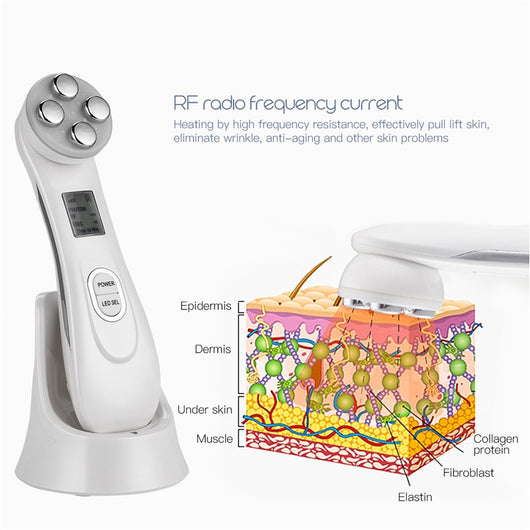 Dispositivo de Rejuvenecimiento Facial con Luz LED y Radiofrecuencia - Image 13