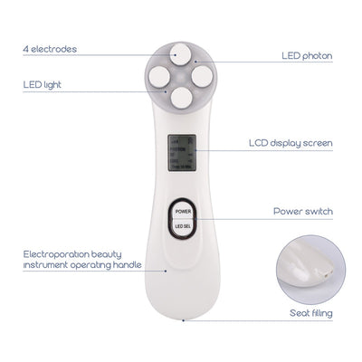 Dispositivo de Rejuvenecimiento Facial con Luz LED y Radiofrecuencia - Image 14