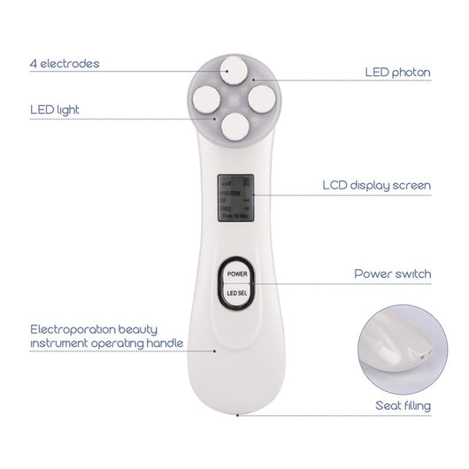 Dispositivo de Rejuvenecimiento Facial con Luz LED y Radiofrecuencia - Image 14