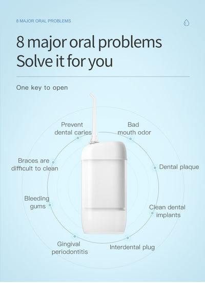 Irrigador Bucal Portátil Recargable - Image 17