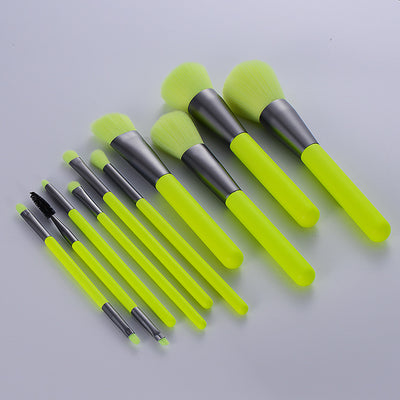 Set de 10 Brochas de Maquillaje Profesional Neón - Image 9