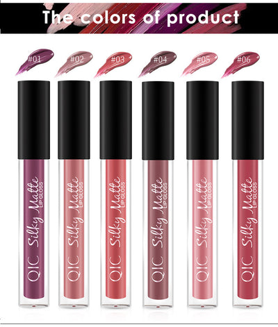 Brillo Labial Mate Impermeable de Larga Duración - Acabado Aterciopelado - Image 22