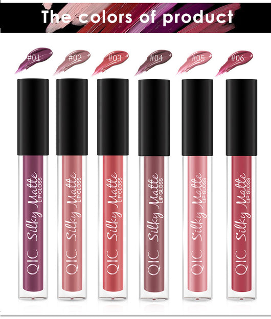 Brillo Labial Mate Impermeable de Larga Duración - Acabado Aterciopelado - Image 22
