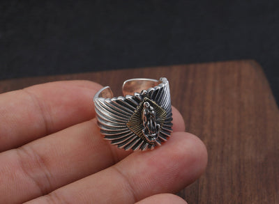 Anillo de Plata Esterlina Vintage con Personalidad para Hombre - Image 10