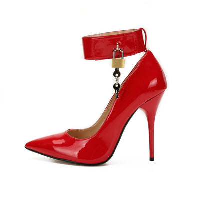 Tacones Stiletto Puntiagudos 12cm con Cierre Seguro para Mujer - Image 13