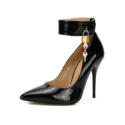 Tacones Stiletto Puntiagudos 12cm con Cierre Seguro para Mujer - Image 14