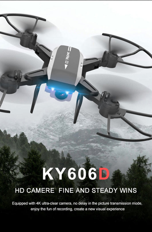 Dron Cuadricóptero Plegable KY606D - Image 7