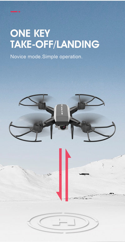 Dron Cuadricóptero Plegable KY606D - Image 15