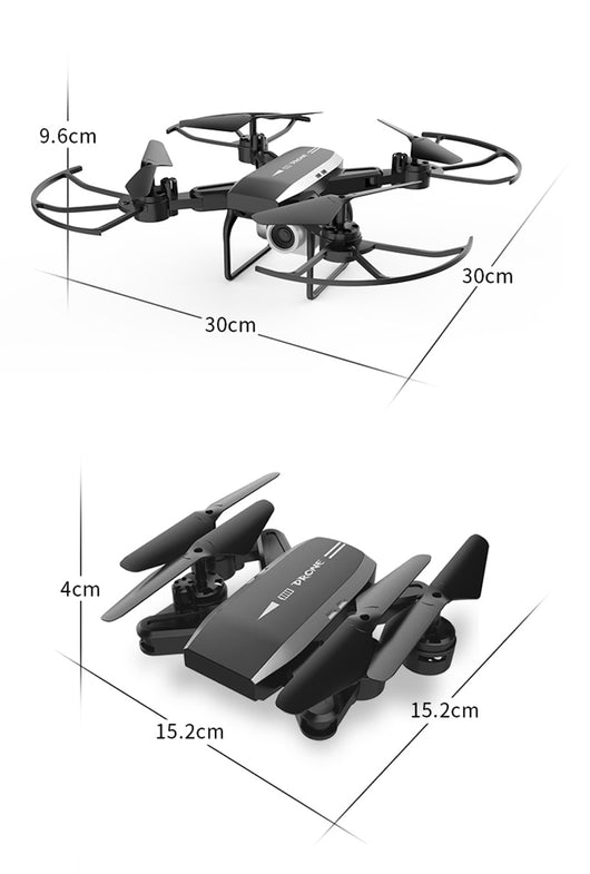 Dron Cuadricóptero Plegable KY606D - Image 23