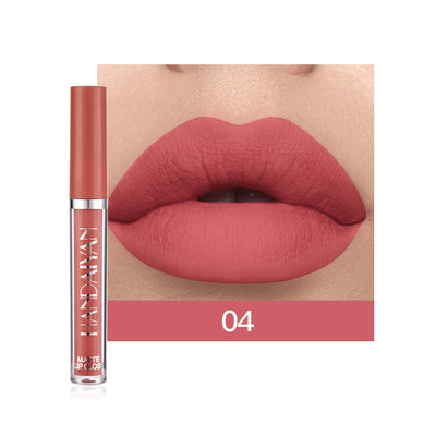 Set de Labiales Líquidos Mate No Pegajosos con Estuche de Regalo - Image 34