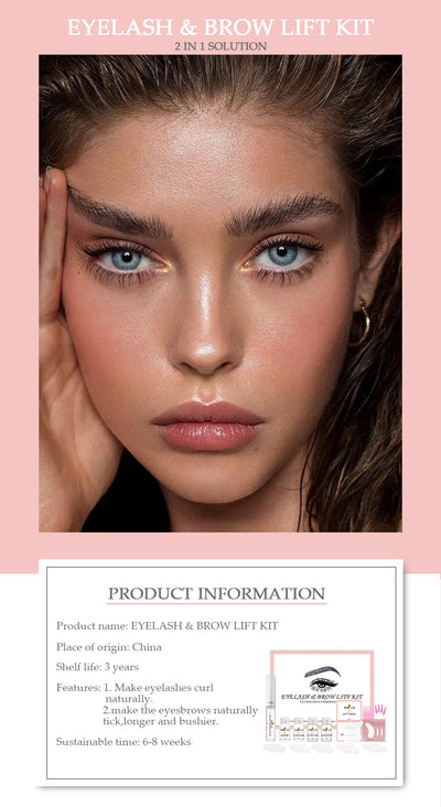 Kit Lifting de Pestañas y Cejas con Keratina - Rizador Profesional - Image 17