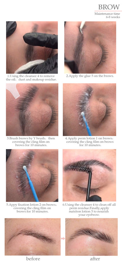 Kit Lifting de Pestañas y Cejas con Keratina - Rizador Profesional - Image 23